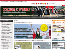 Tablet Screenshot of cult.visainfo.jp